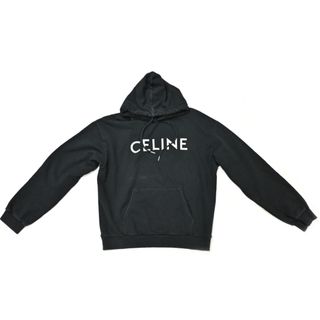 CELINE - 正規 22SS CELINE セリーヌ ロゴ プルオーバー パーカーの