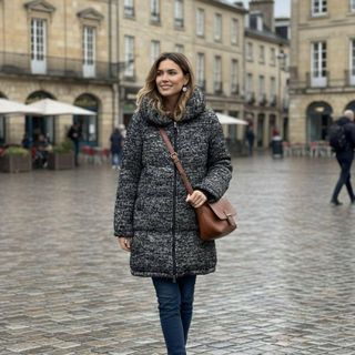 BARNEYS NEW YORK - I'hiver カシミア100ブルーフォックス襟コートの