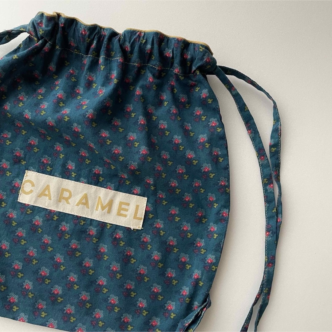 Caramel baby&child - CARAMEL 花柄 ナップサック リュック 巾着