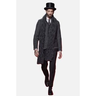 COMME des GARCONS - omar afridi VERB SCARF FOX TWEEDの通販 by メタ