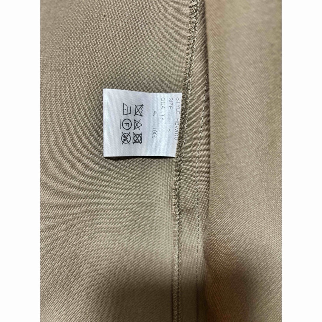 MB - MBハイエンド尾州ウールタイロッケンコート／ベージュ／Sサイズ