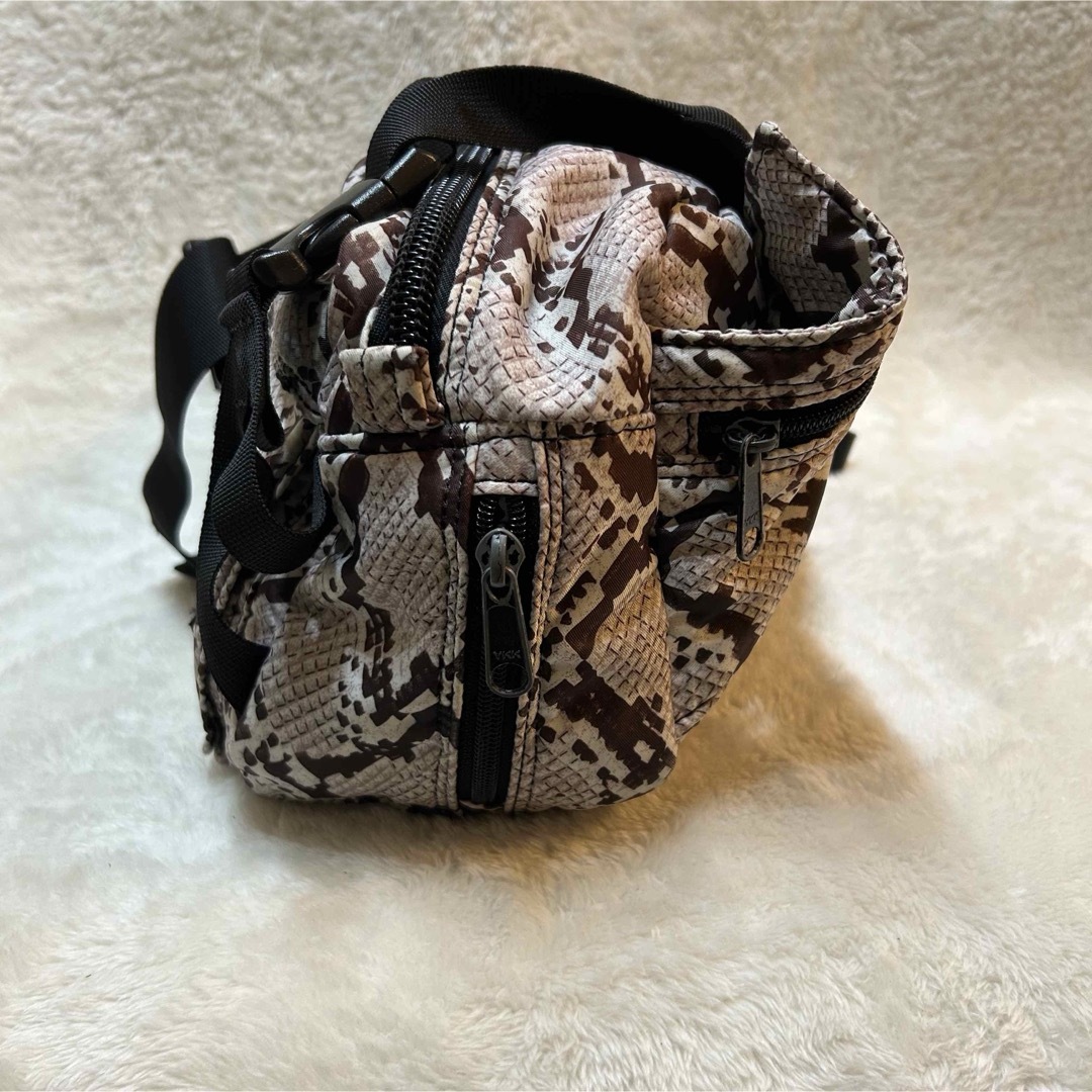 HEADPORTER - HEAD PORTER パイソン柄 ボディバッグ ウエストバッグ