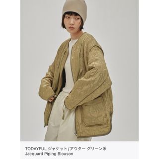 TODAYFUL - トゥデイフルStandcollar Zip Blouson ジップブルゾン 38の