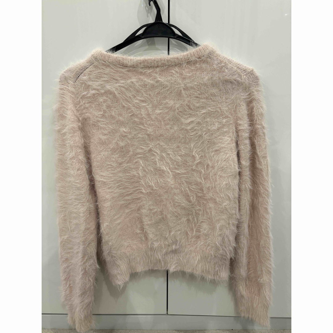 La boutique BonBon - ヘアリーフェザーカーディガンの通販 by momo's