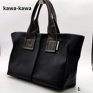 kawa-kawa - kawa-kawa 【denim】トートバッグMサイズの通販 by