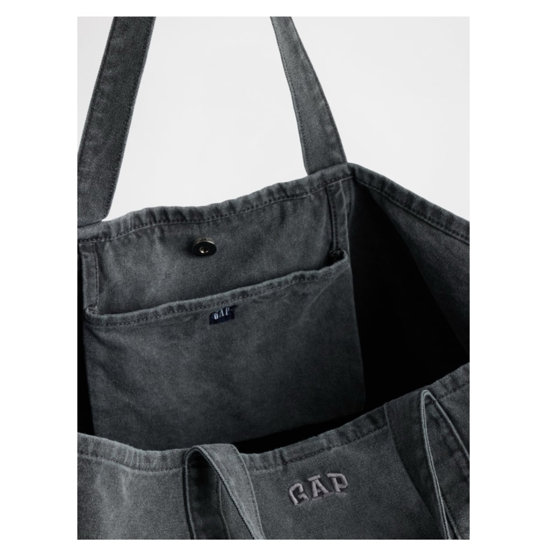 GAP - 【新品未使用タグ付き】GAP ロゴトートバッグ ブラックの通販 by