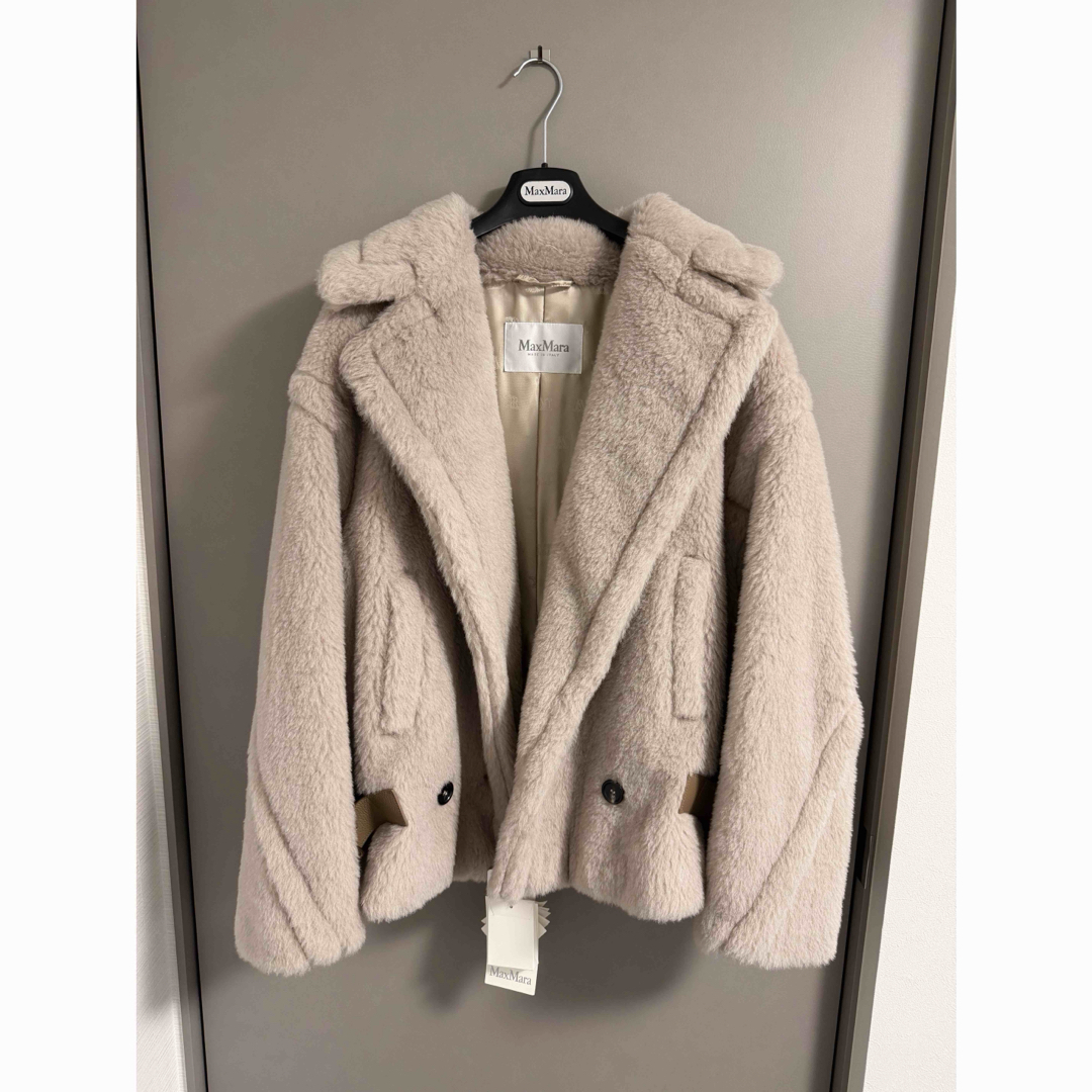 Max Mara - 新品未使用Max Mara テディベア バイカージャケット
