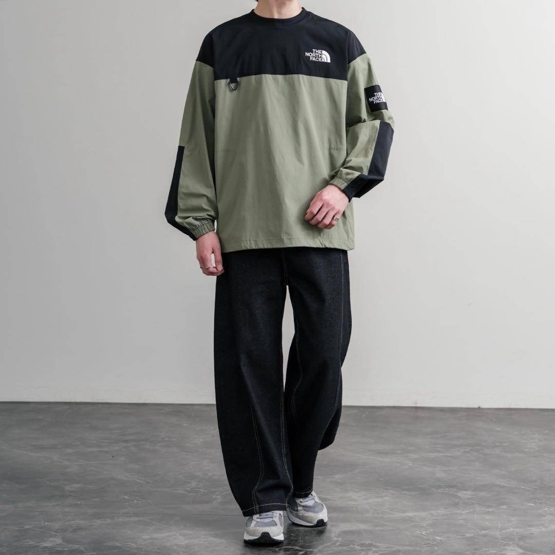 THE NORTH FACE - すぐ届く L 韓国 ノースフェイス ALBANY EX CREWNECK