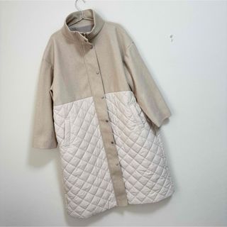 ENFOLD - 極美品✨ エンフォルド ウールリバーノーカラーコート バイ