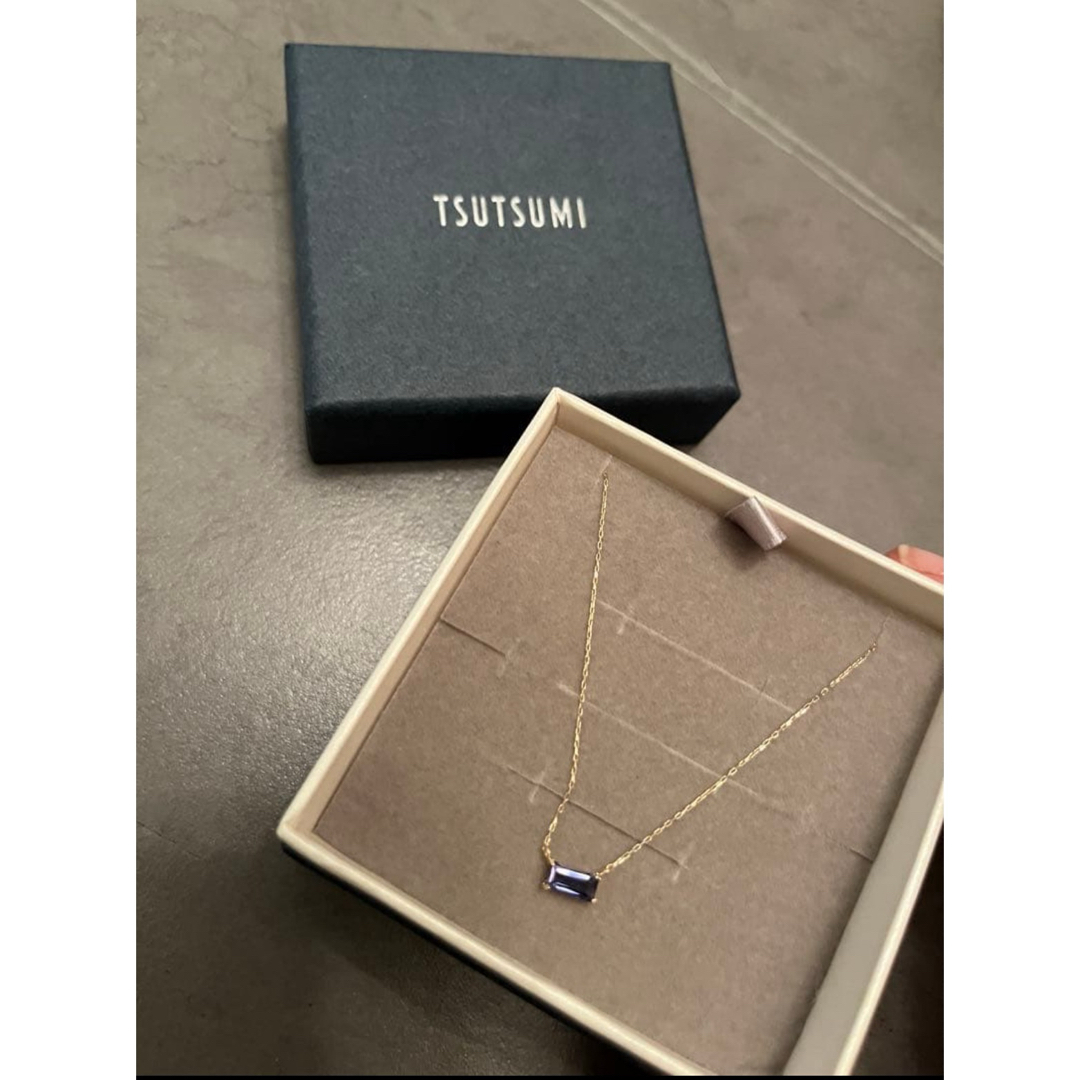 JEWELRY TSUTSUMI - ジュエリーツツミ アイオライト K10 ネックレスの