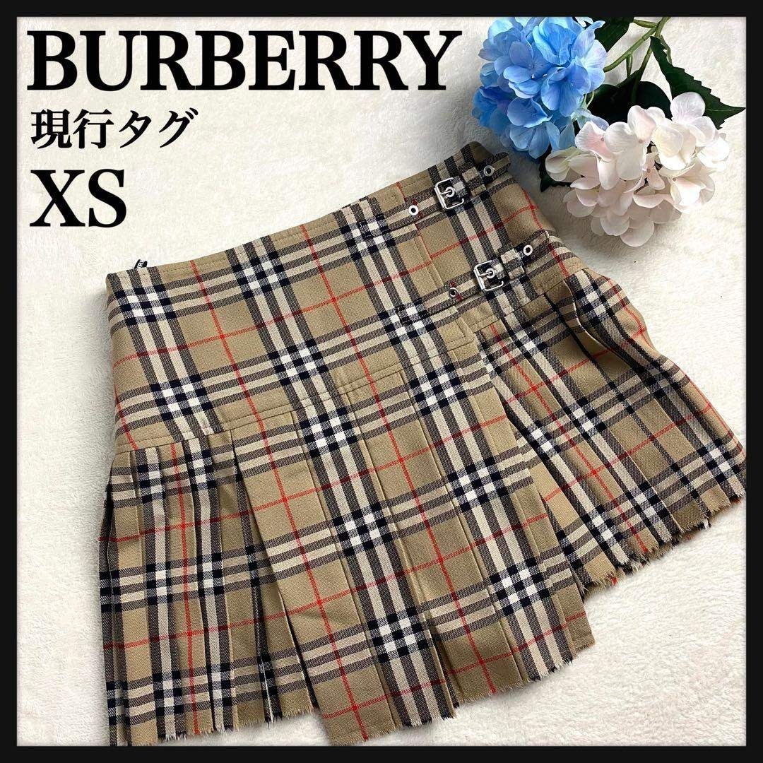 BURBERRY - 【現行☆人気】バーバリー ノバチェック スカート プリーツ