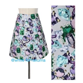 Bubbles - melt the lady メルトザレディback pleats skirtの通販 by