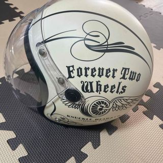 新品 桜 キャンディーピンクラメ 富士日章 コルク半 ヘルメットの通販