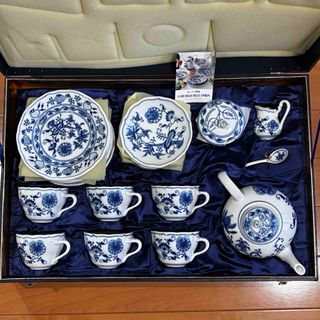 中皿【新品】水野智路 tomoro mizuno 陶器 練り込み技法 パンダ 青の