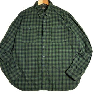RRL - 超レア 木村拓哉さん着 RRL ブラックシャンブレーシャツ デニム