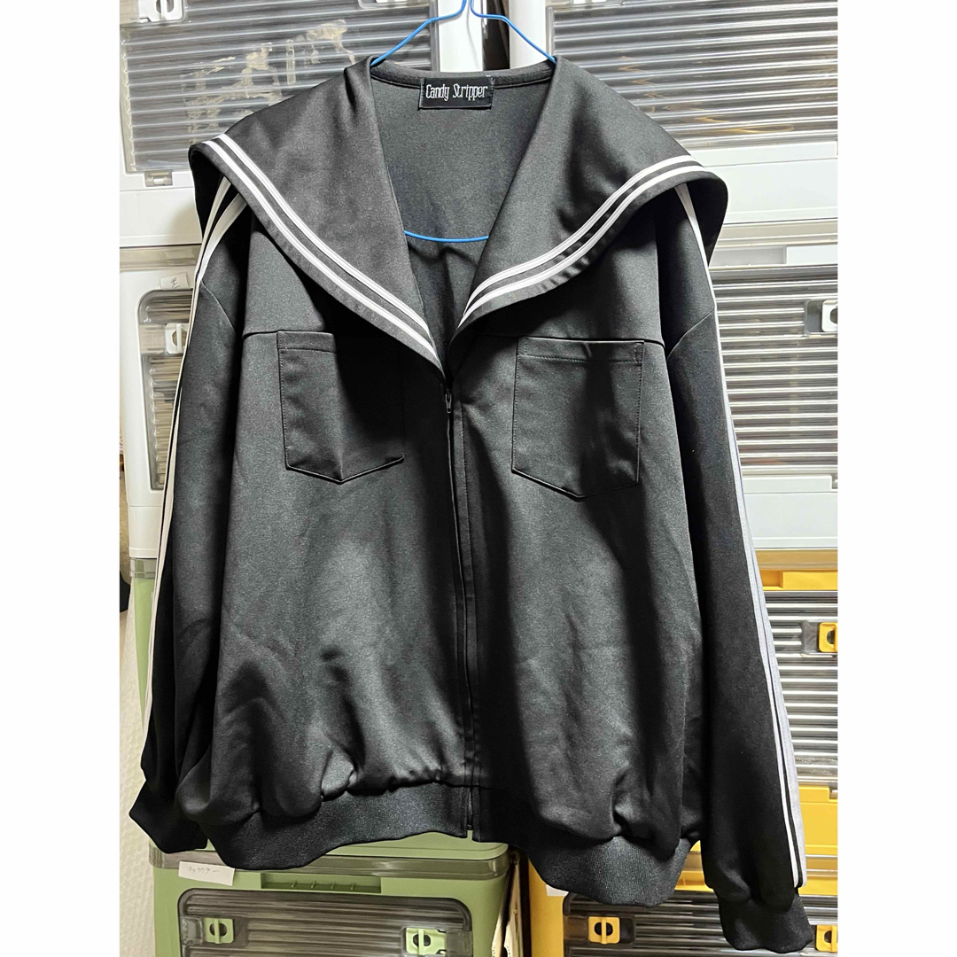 Candy Stripper - Candy Stripper セーラー襟 オーバーサイズジャージ