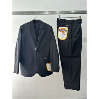 uk'usドリルセットアップ black クロスデザインの通販 by Telyz｜ラクマ