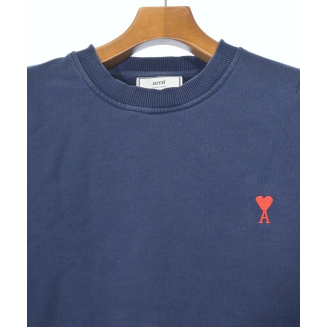 ami - ami アミ スウェット M 紺 【古着】【中古】【送料無料】の通販