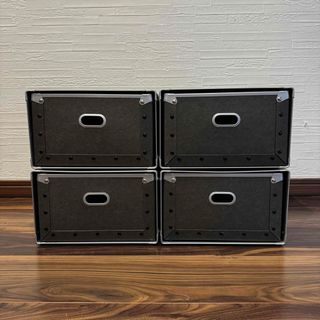 MUJI (無印良品) - 無印良品 硬質パルプボックス 2個セット 引き出し