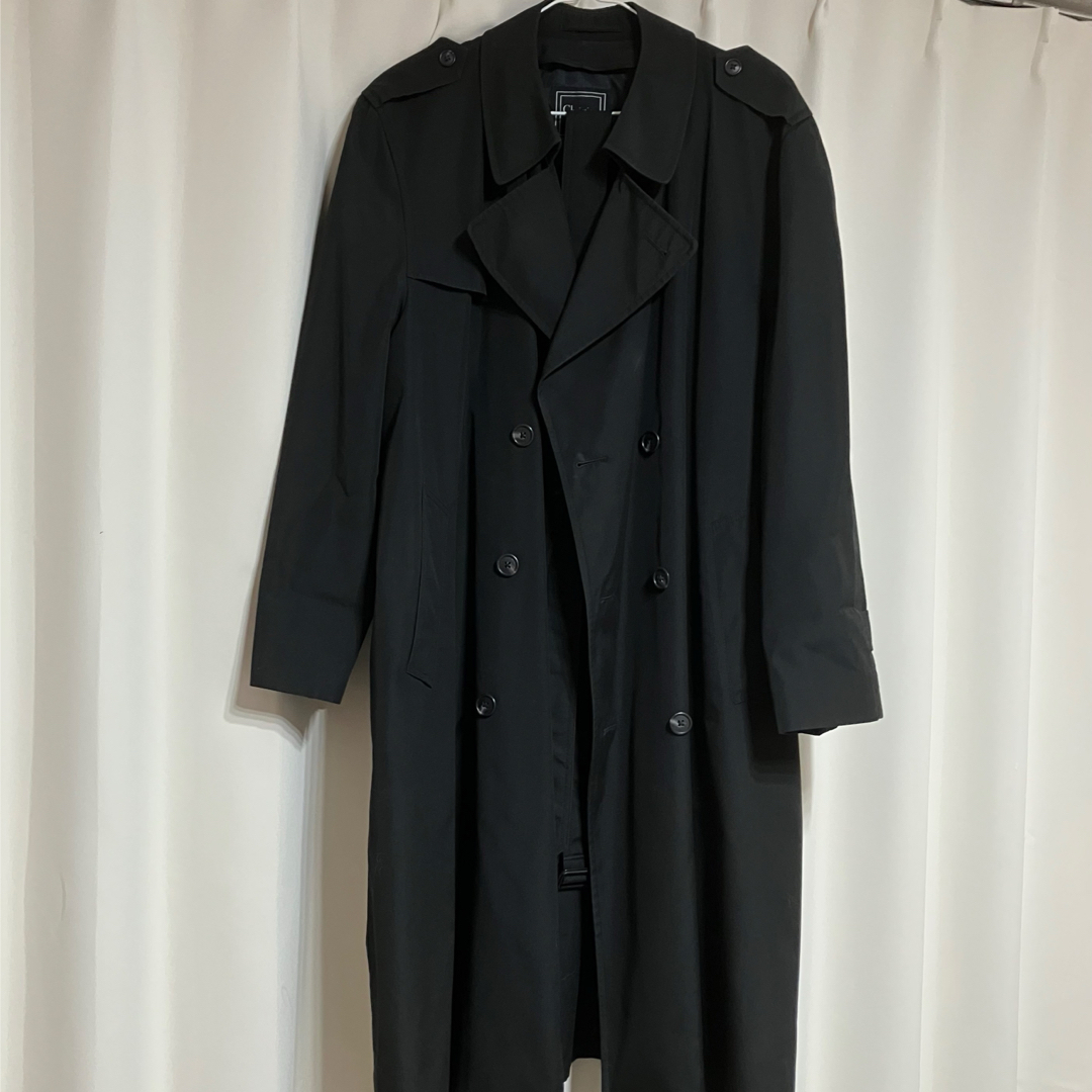 Christian Dior - Christian Diorのブラックトレンチコートの通販 by