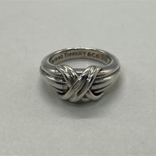 Tiffany & Co. - ティファニー TIFFANY シグネチャークロス リング 10