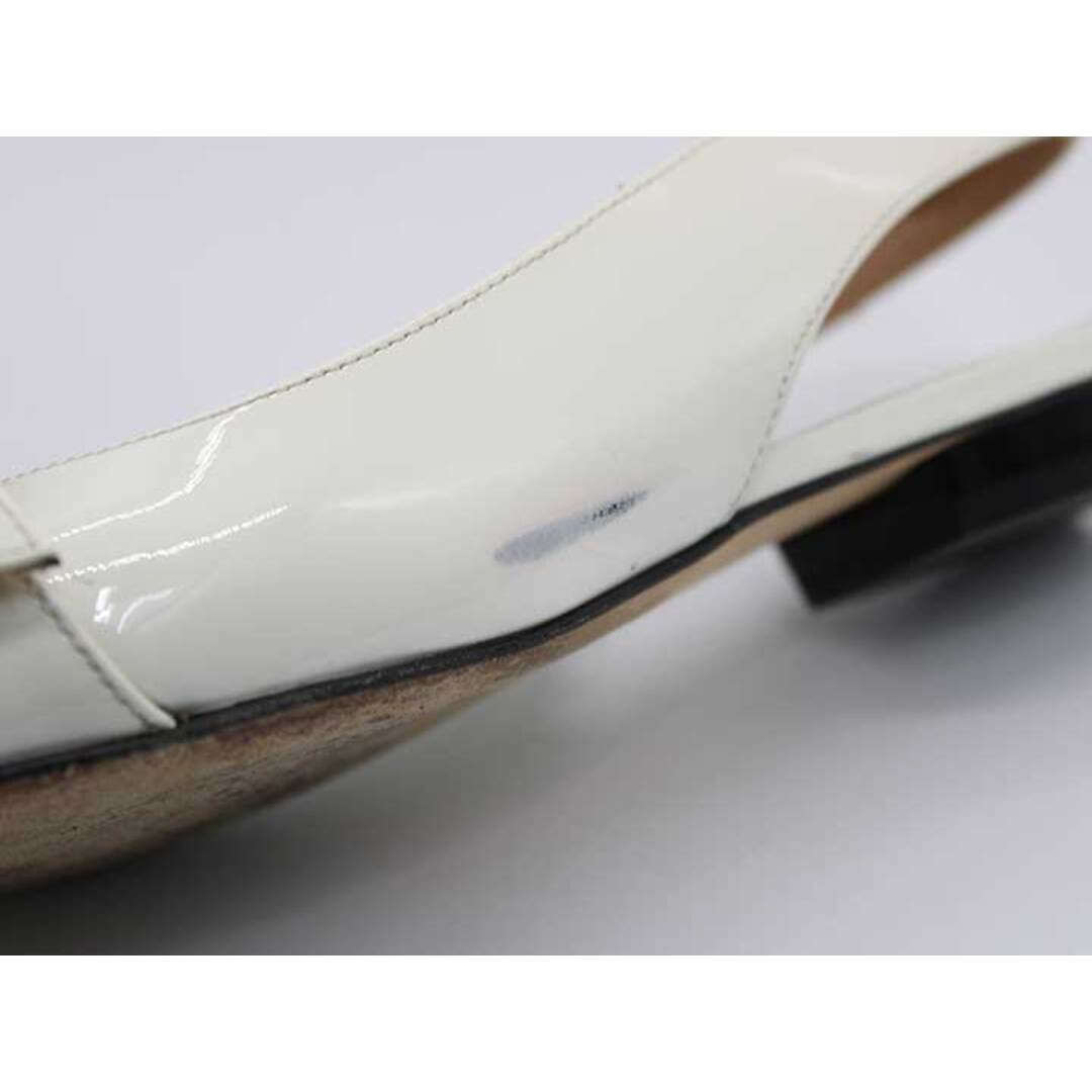 Sergio Rossi - セルジオロッシ エナメルベルトミュールパンプス