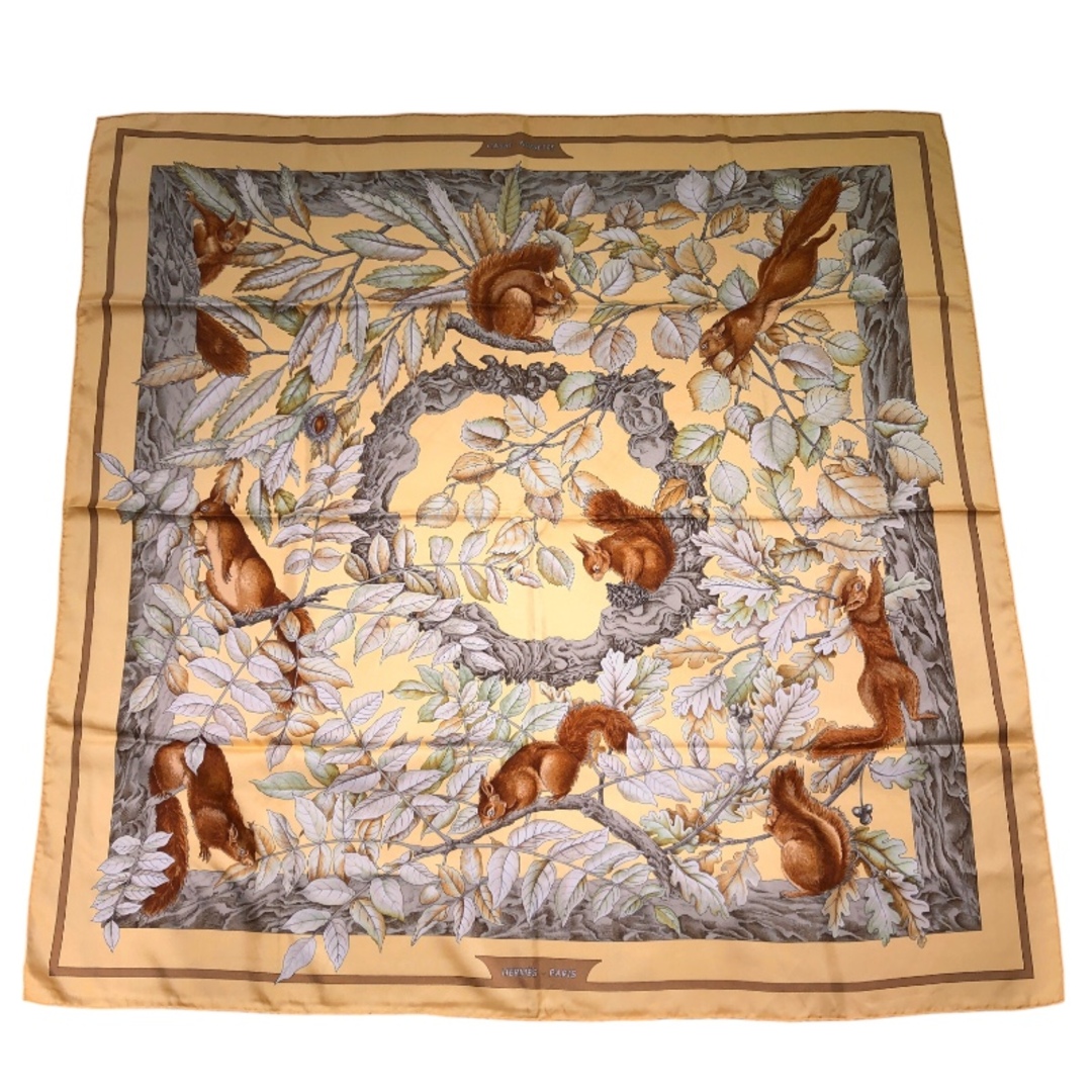HERMES - エルメス HERMES カレ90 CASSE NOISETTE シルク レディース