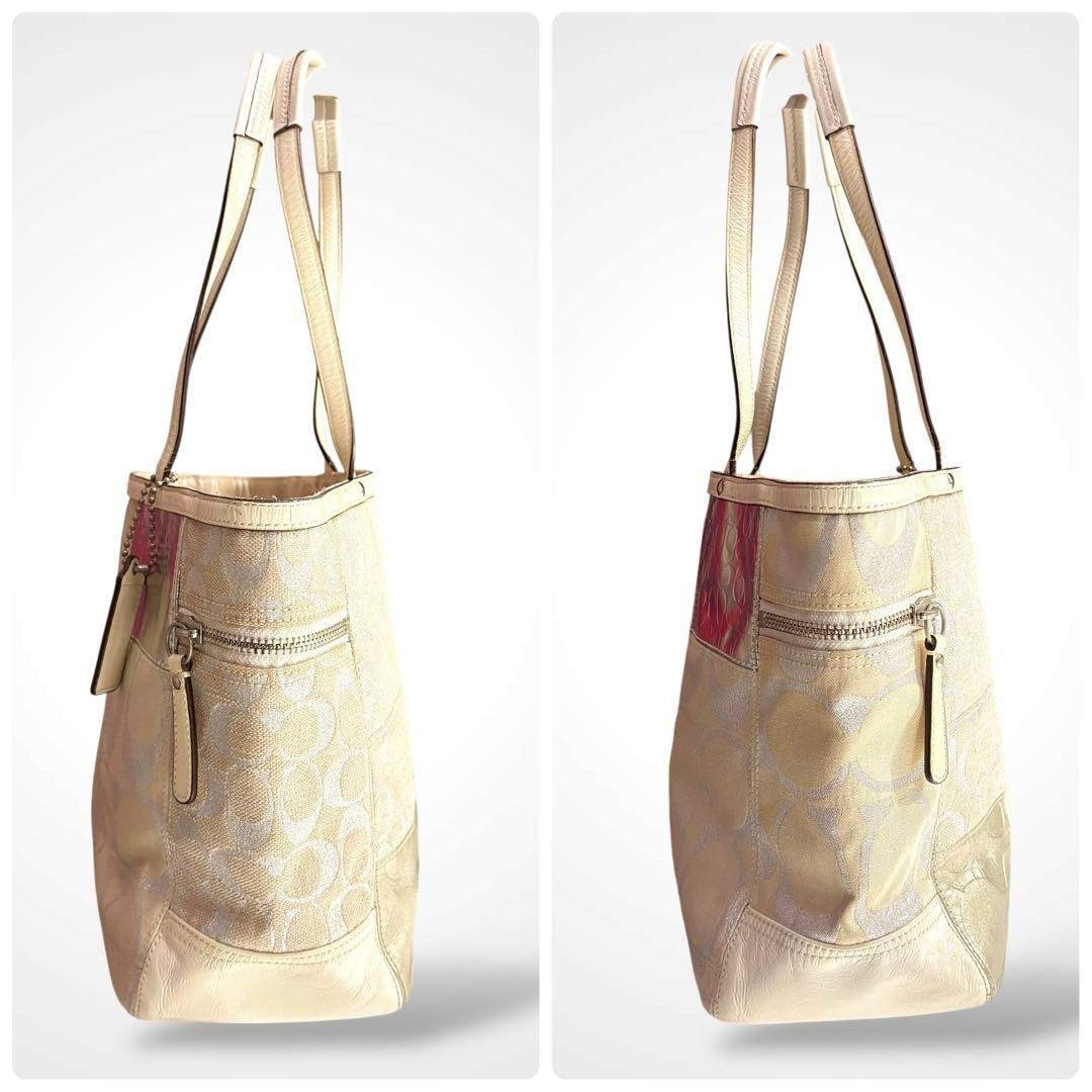 COACH - 希少✨Vintage Coach Patchwork Tote Bag Y2Kの通販 by mmm