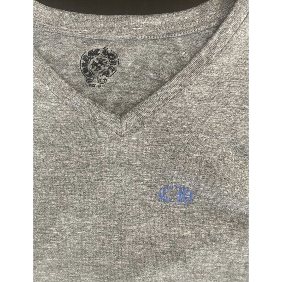 Chrome Hearts - 希少 クロムハーツ CROM HEARTSグレー Vネック T