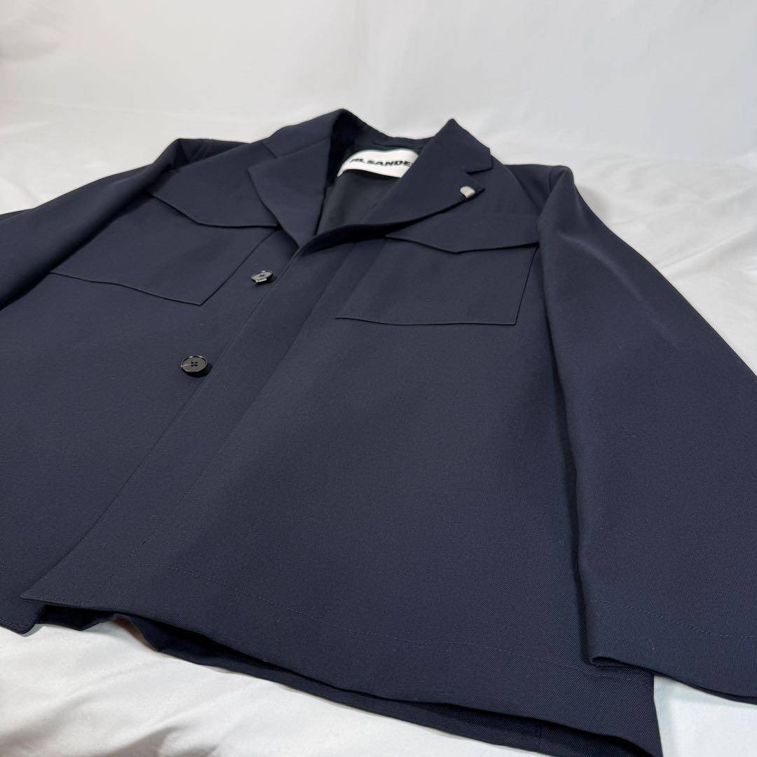 JIL SANDER - 【定価32.3万】JIL SANDER ウール ギャバジン ジャケット