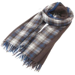 Y's - ワイズ ヨウジヤマモト 大判 レイヤーストール ウール チェック