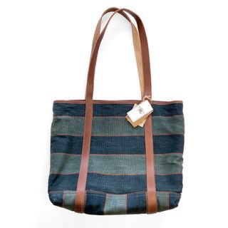 RRL - 新品*RRL*ハンドウーブン インディゴ ストライプド トートバッグ