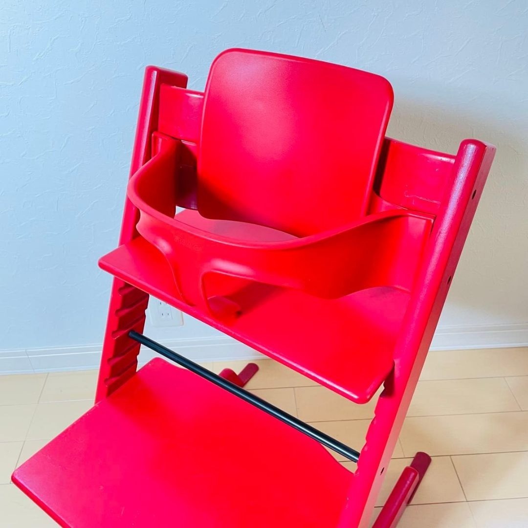 Stokke - STOKKE TRIPP TRAPP ハイチェア レッド シリアル4の通販 by