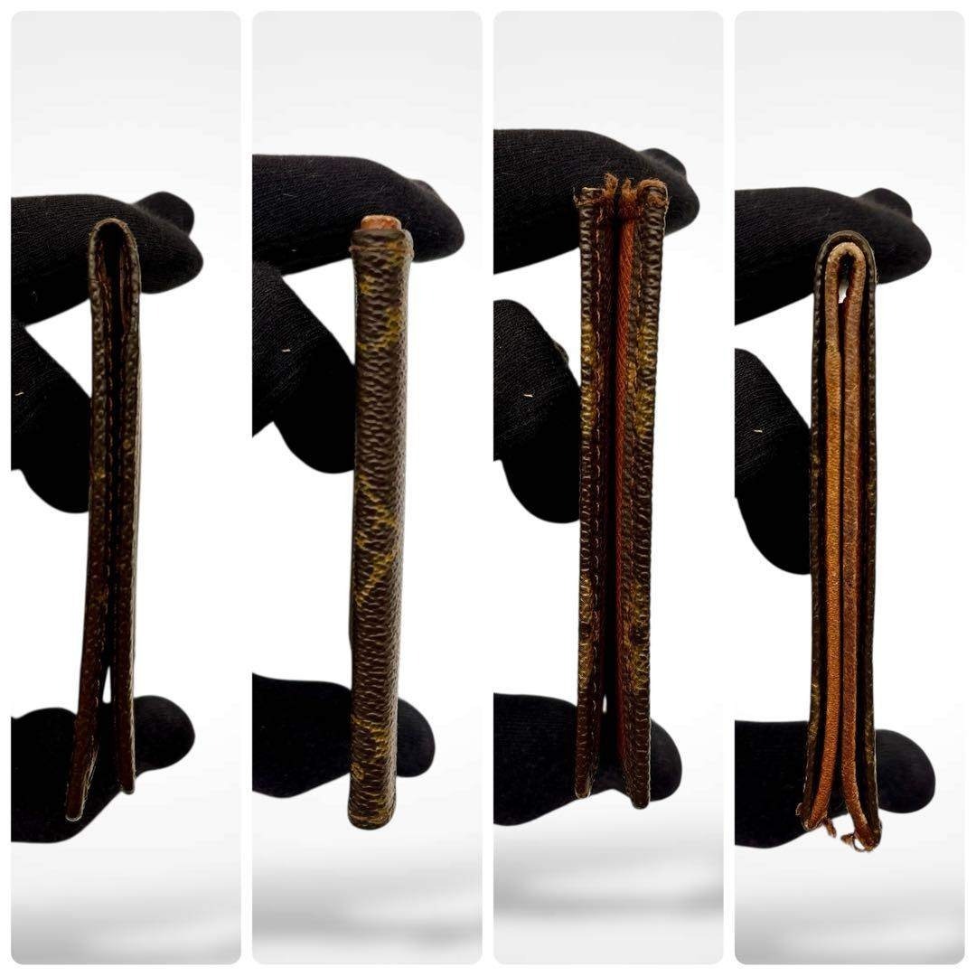 LOUIS VUITTON - ルイヴィトン モノグラム ポルト ビエ カルト ブルー