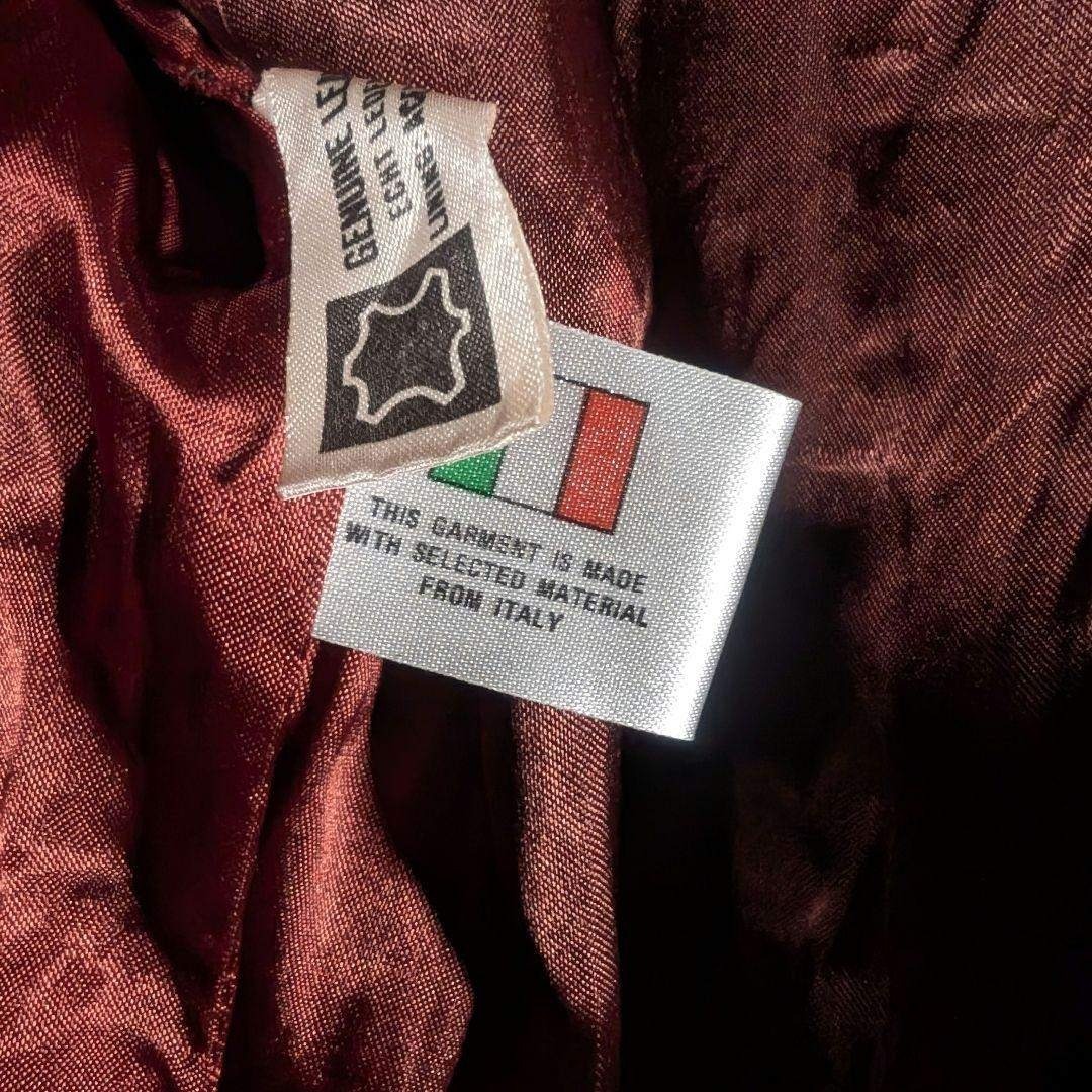 VINTAGE - イタリア製 90s ビンテージ クレイジーパターン ペイズリー