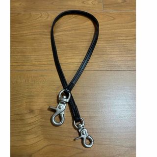 BLACKDIA シルバー クロス クラシック ウォレットチェーン ショートの