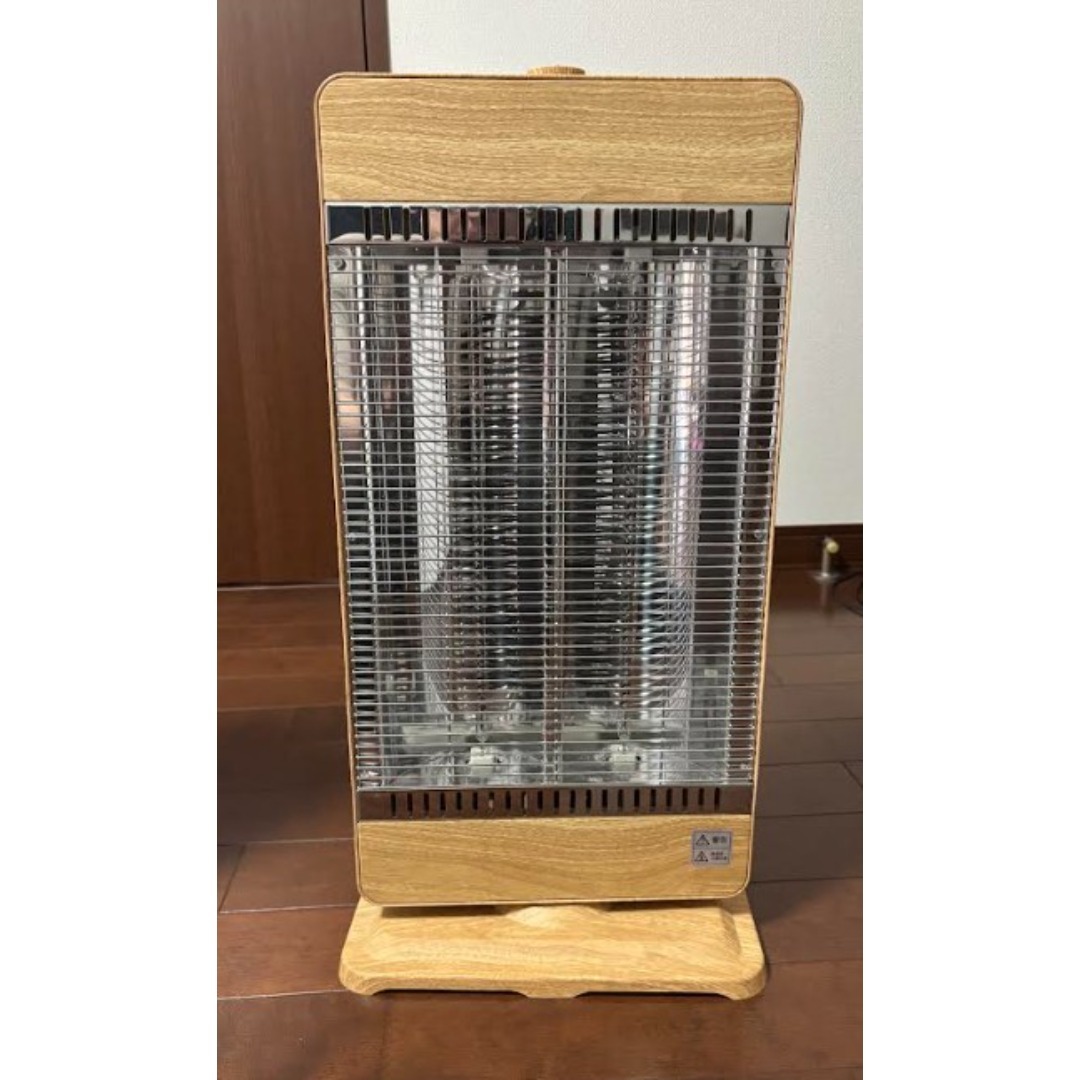 TEKNOS カーボンヒーター 3台セット 白 黒 木目 美品 テクノス