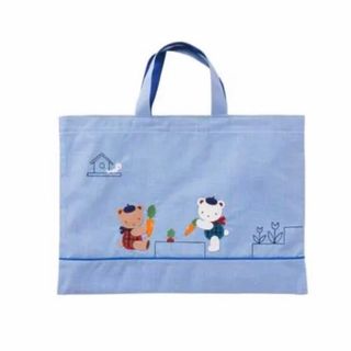 familiar - ファミリア ファミ&りんご トート レッスンバッグ新品の