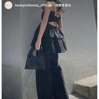 Honey mi Honey - honey mi honey flower organdie camisoleの通販 by