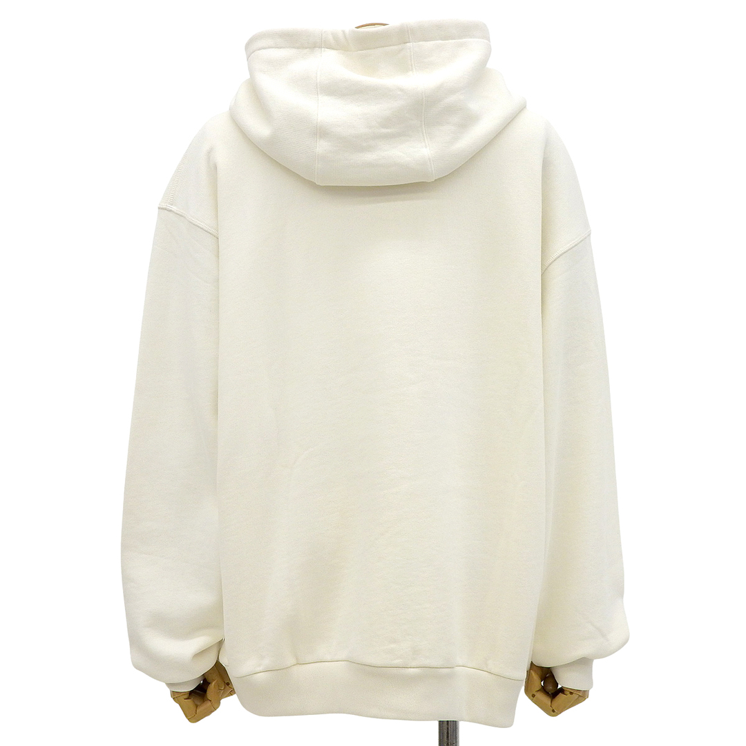 グッチパーカーホワイトメンズL GUCCI メンズパーカー GUCCI ホワイト