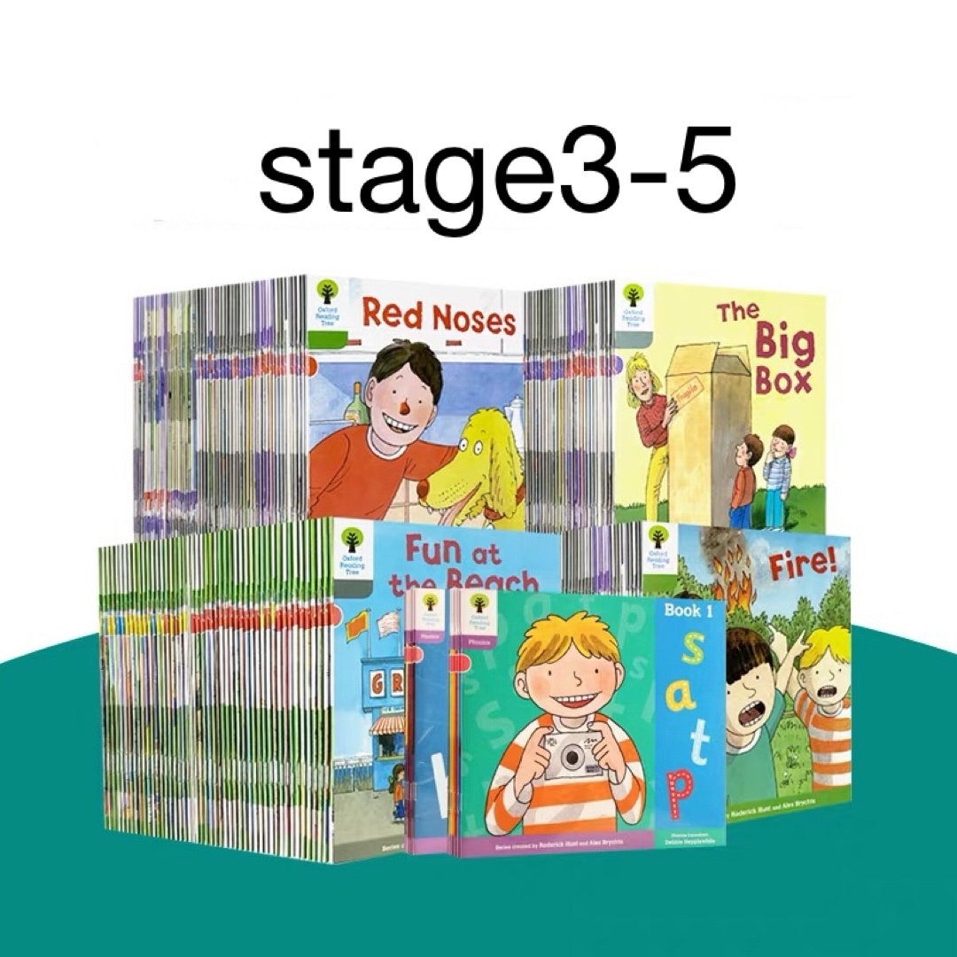 Oxford Reading Tree(ORT) stage3-5 ワーク付き Oxford ORT Oxford