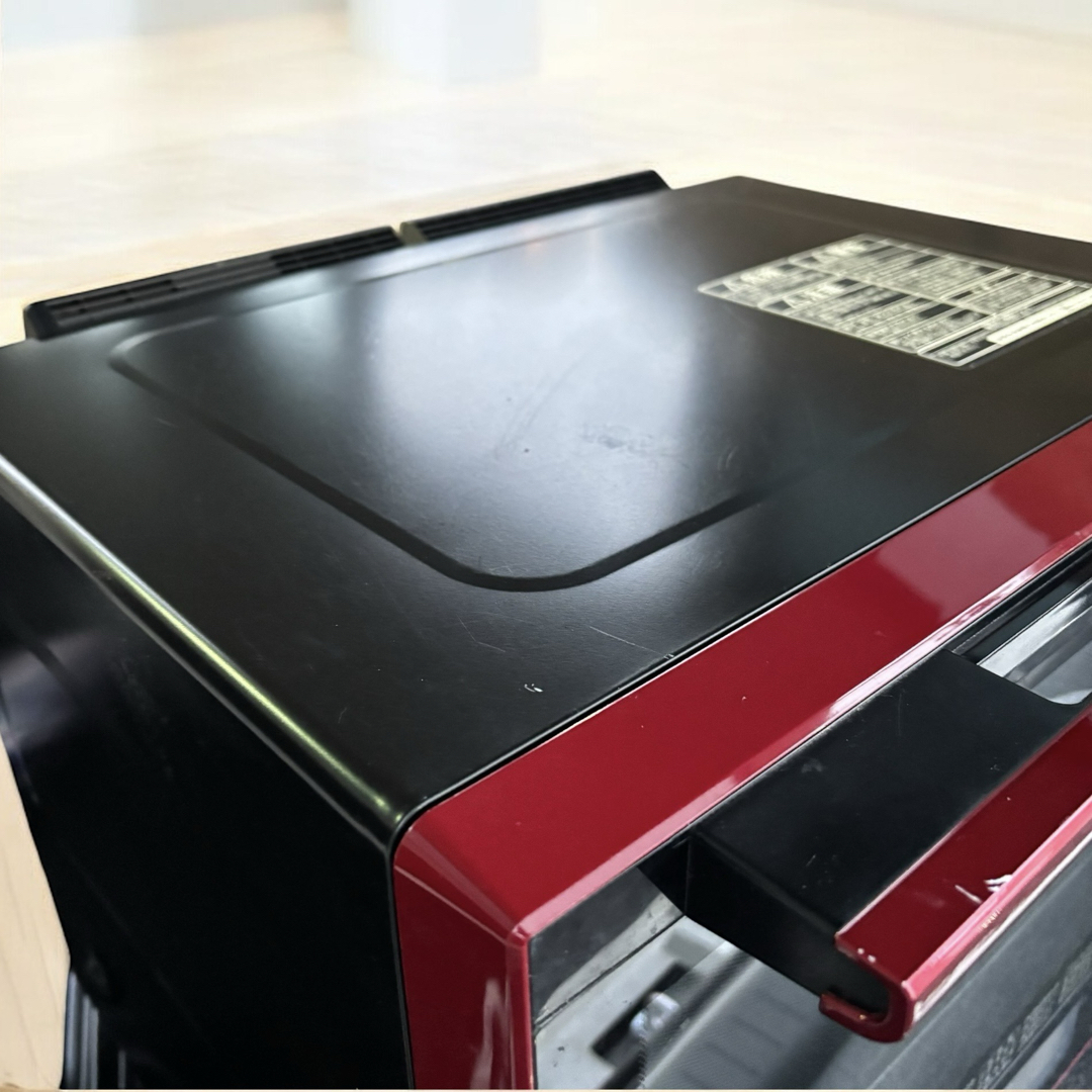 美品✨東芝 石窯ドーム ER-PD3000(R) 角皿2枚 網付 オーブン