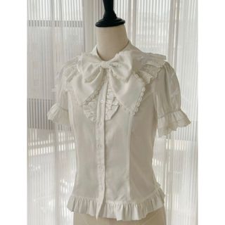 ♡BABY パリの窓柄 ワンピース 姫袖 ゴシック♡ ♡BABY パリの窓柄