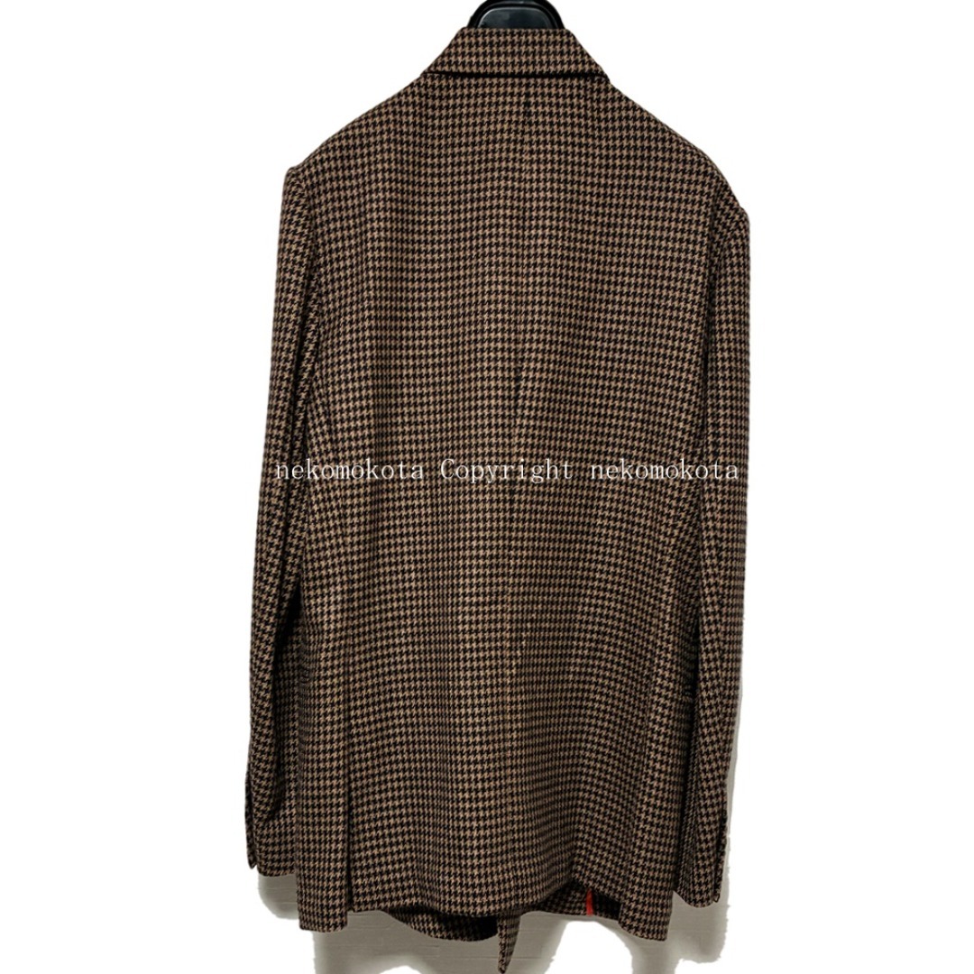 Paul Smith - ポールスミス ウール キャメル 千鳥柄 ダブル テーラード