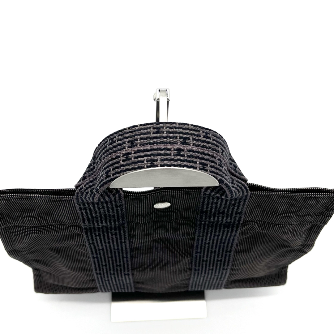HERMES - HERMESエルメス エールラインPM トートバッグ グレー カデナ