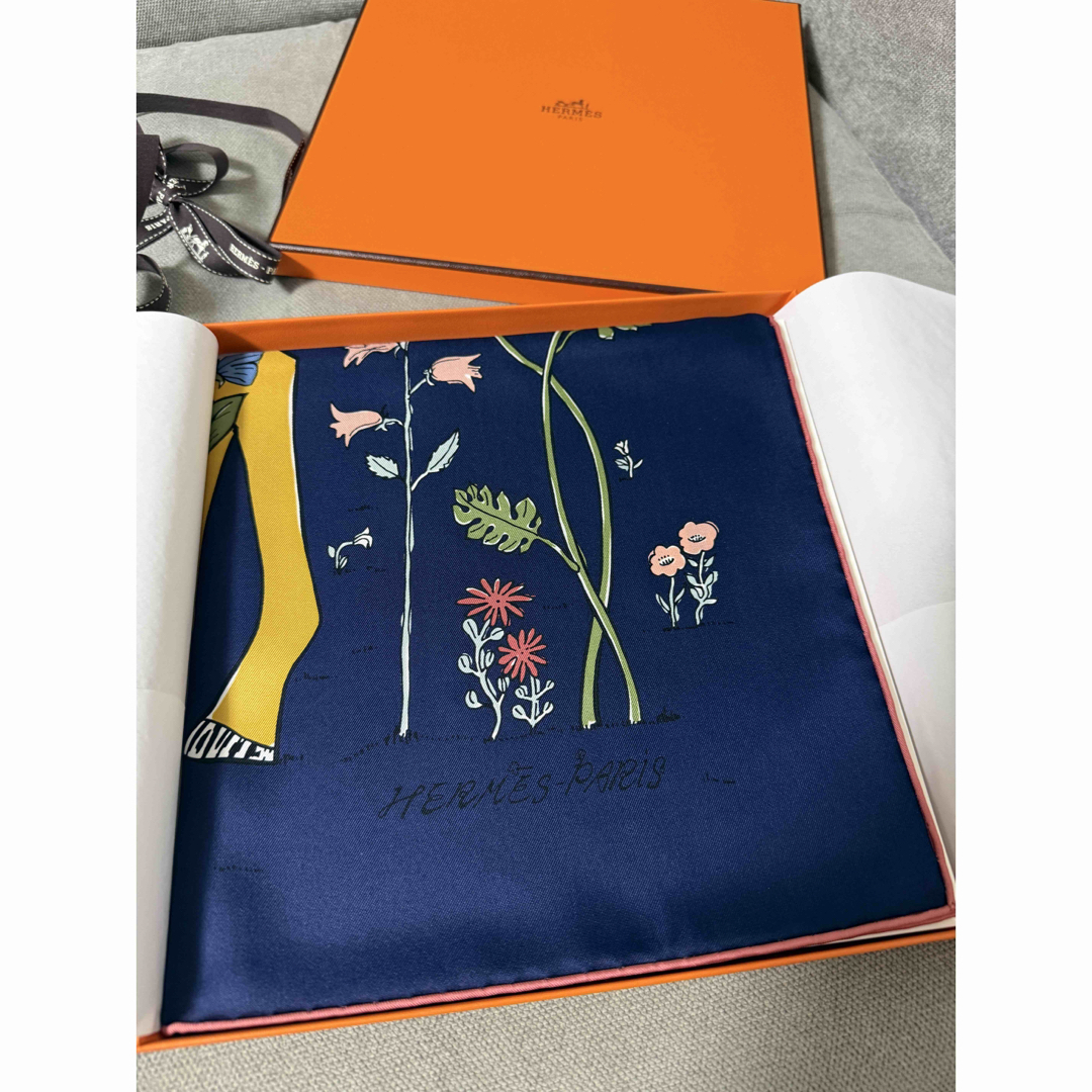 HERMES - 値下げ！新品 エルメス カレ 90 《ル・ポミエ・セリエ》 26春