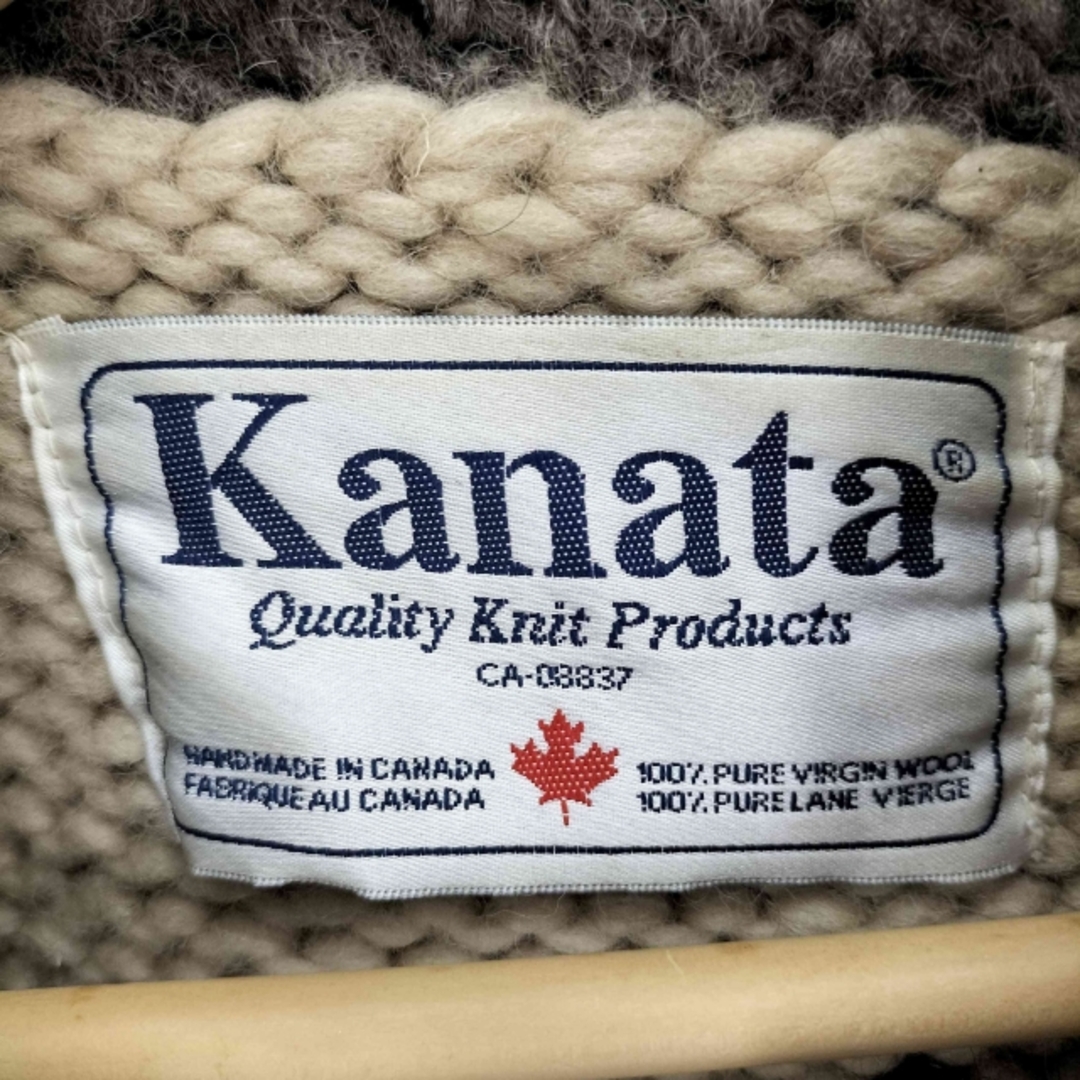 良品 カナダ製 KANATA 50's Vintage 復刻 カウチン ベスト 良品 カナダ
