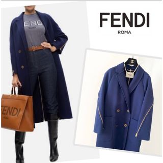 FENDI - FENDI フェンディムートンロングコートの通販 by マル's shop