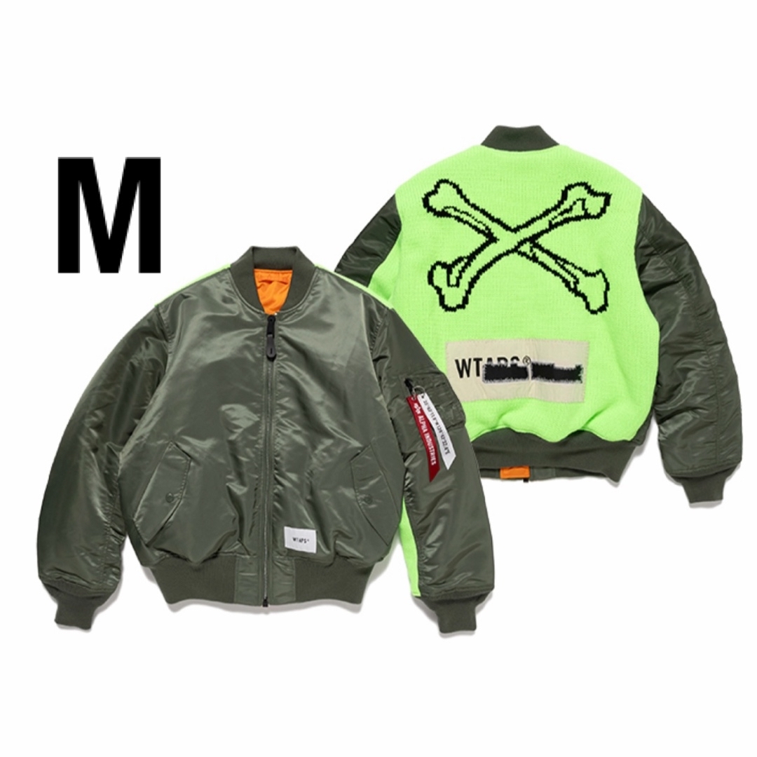 WTAPS x ALPHA INDUSTRIES MA-1ジャケット サイズL W)taps - WTAPS x