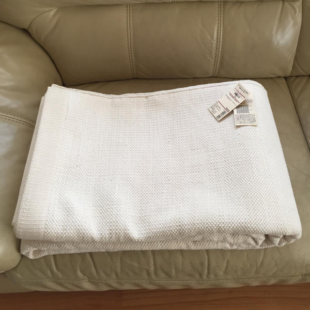 MUJI (無印良品) - 無印購入 オーガニックコットン手織ラグ200×240の